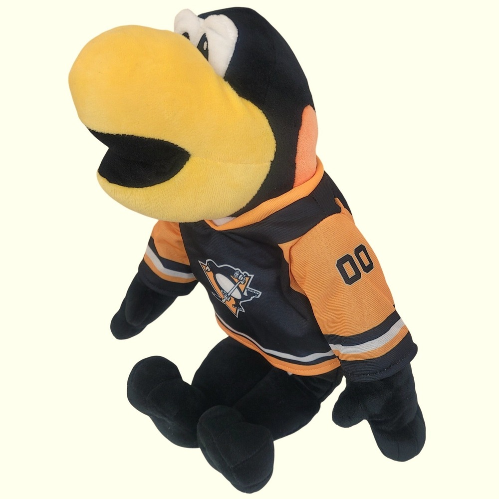 Pittsburgh Penguins Iceburgh Mascot Plush 15 Inch NHL Stuffed Animal Jersey 00